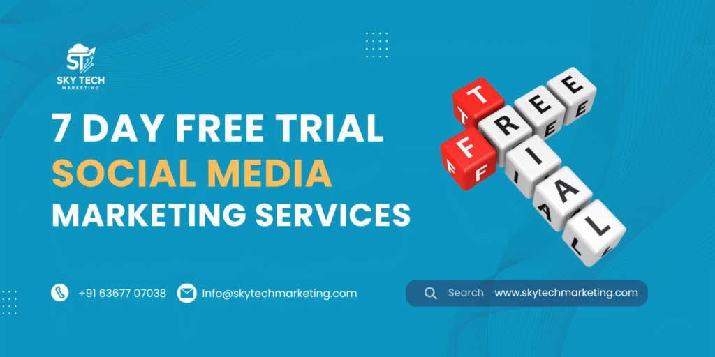 7 day free trial social media marketing service